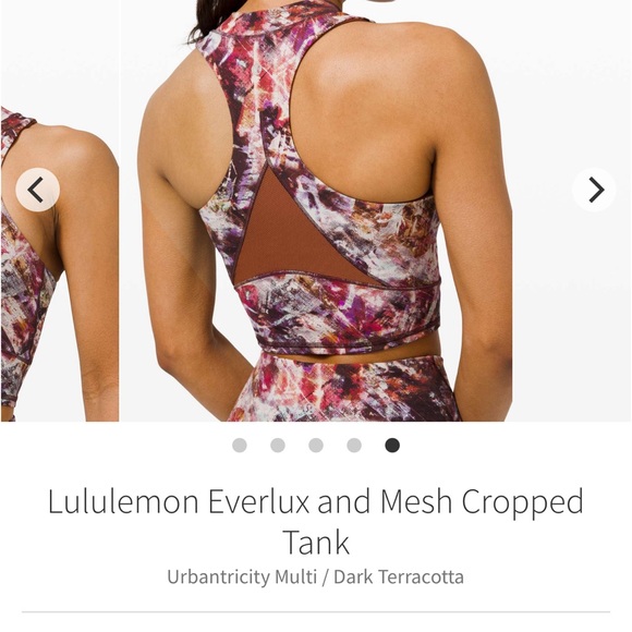 Everlux cropped tank multi colored. Size 4 - Picture 2 of 3